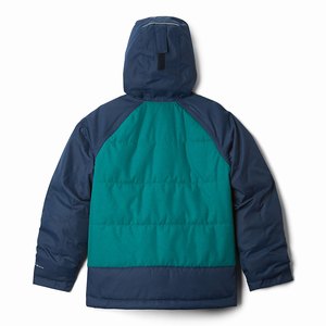 Columbia Casual Slopes™ Jacka Pojkar MörkGröna/Marinblå (QMEKY4129)